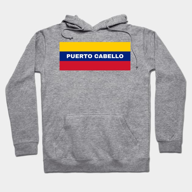 Puerto Cabello City in Venezuelan Flag Colors Hoodie by aybe7elf